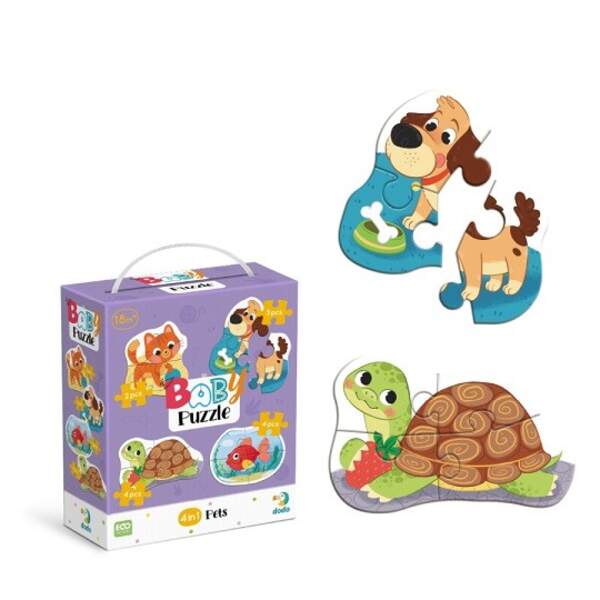300688 Пазл 4 в 1 «Baby puzzle. Домашні тварини» (шт)