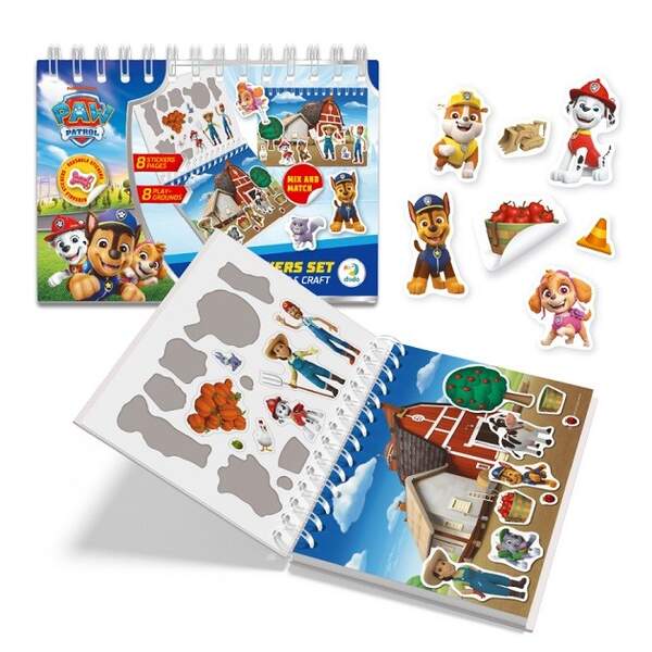 200750 Набір стікерів на пружині «Paw Patrol» (шт)