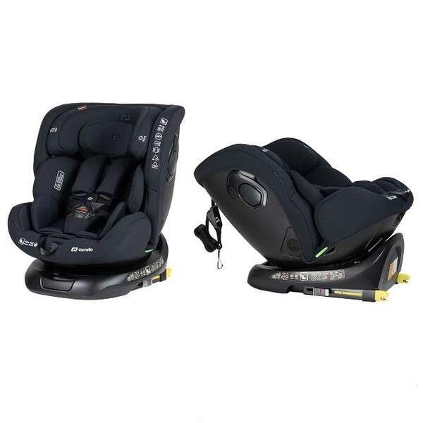 Автокрісло CARRELLO Asteroid 2.0 CRL-15802 Midnight Black i-Size 40-150см ISOFIX, поворот, якір /1/ (шт)