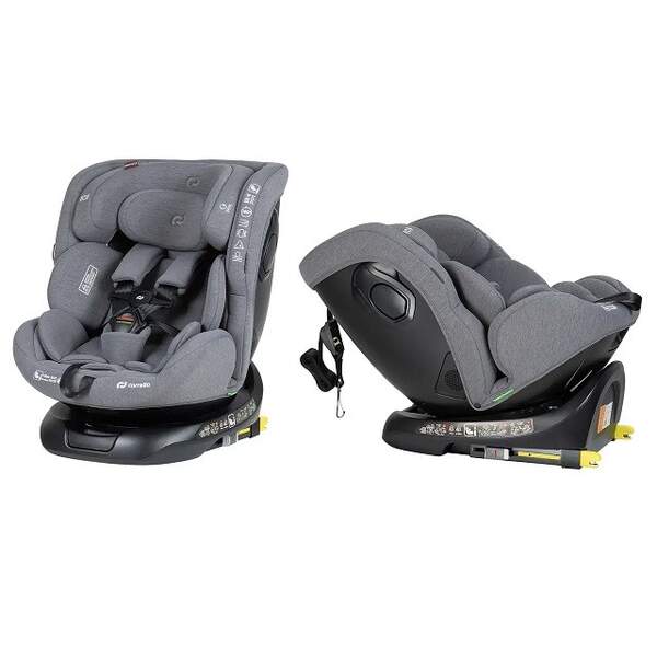 Автокрісло CARRELLO Asteroid 2.0 CRL-15802 Seashell Grey i-Size 40-150см ISOFIX, поворот, якір /1/ (шт)