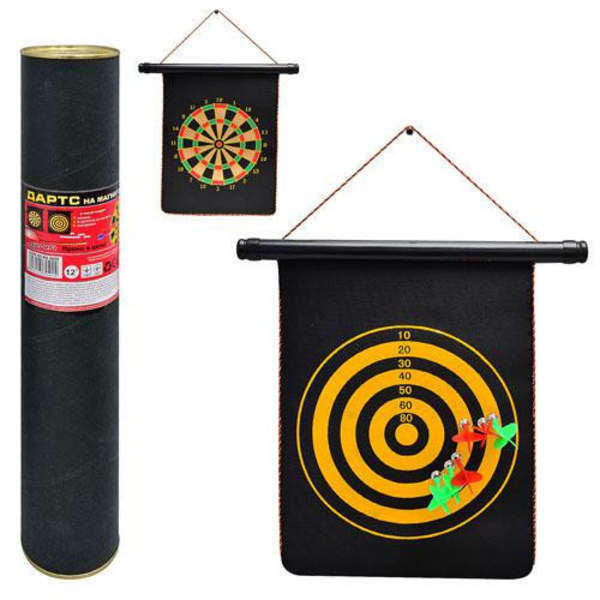 Дартс MS 0099 (24шт) 12 дюймів, магнітний, дротики з магнітом 4шт, розмір поля 40-32см, двосторонній (шт.)