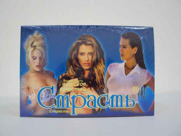 Презервативи латексні "Пристрасть" 3 шт./уп. (шт.)