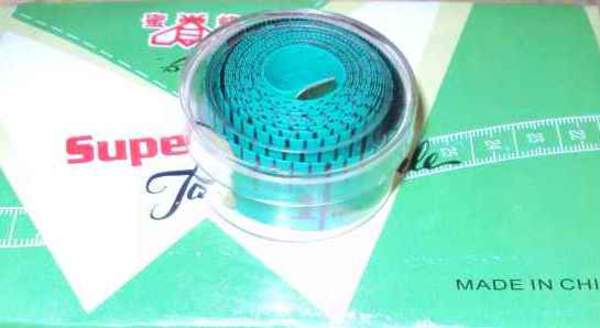 Сантиметр №150 (№150СТ) пл. 2стор. у прозорій. пл. кор. 1шт 6кол в пач. 12шт (720) (шт.)