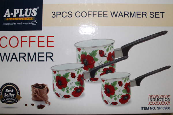 0968 Набір Кавоварок (3 шт.) Емаль 0968 (шт.)