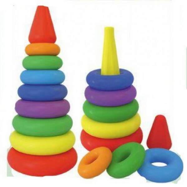 Іграшка "Пірамідка видувна 2 ТехноК" 0984 /15 шт (шт.)