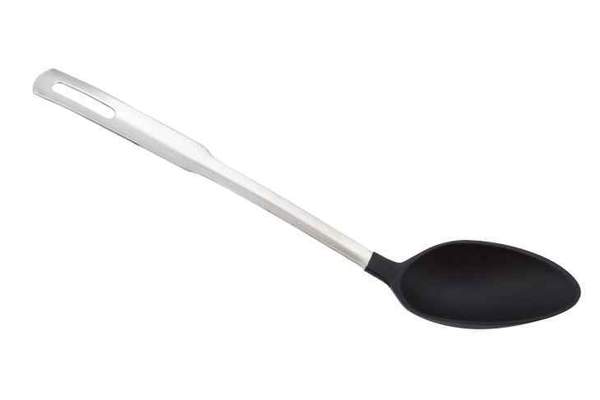 0672 Ложка гарнірна тефлонова з нержавіючою ручкою L 34 см (шт) 0672 (шт.)