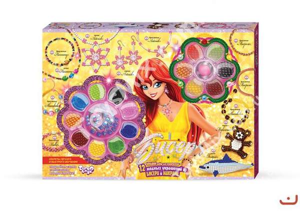 Набір для творчості "Бісер+фенечка" (10) БФ-01 (шт.)