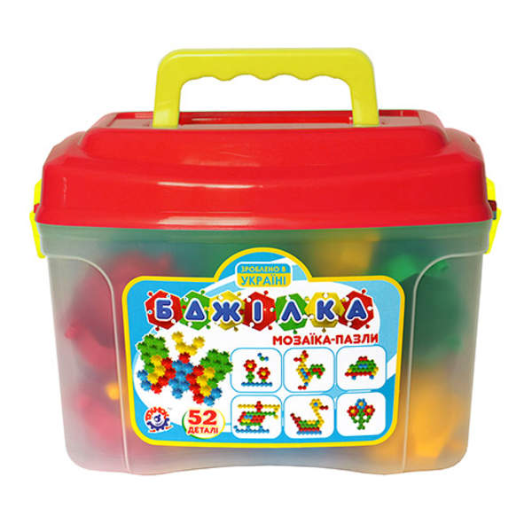 Іграшка мозаїка-пазли "Бджілка ТехноК" 3619 /8 шт (шт.)