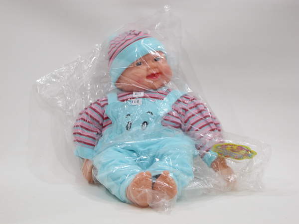 Лялька X 2408-5 (30шт) сміхотун, в кульку, 52см (шт.)