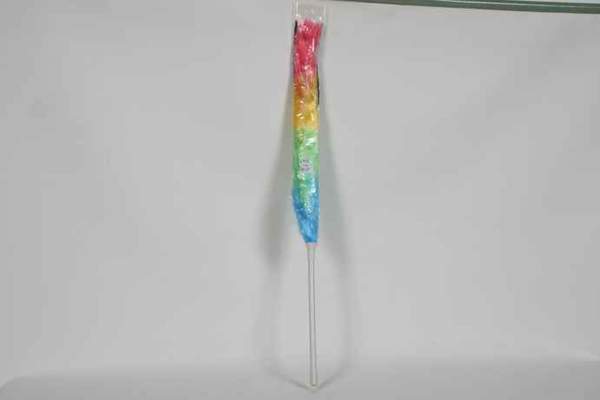 Віяло для прибирання пилу №М-88 (№5121)  кольорова 15гр 54см з білою ручкою (300) (шт.)