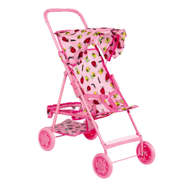 Коляска 9304 (12шт) для ляльки, заліз, прогулянкова, кошик, 64-60-33см, вис до ручки 64см, в кульку, (шт.)