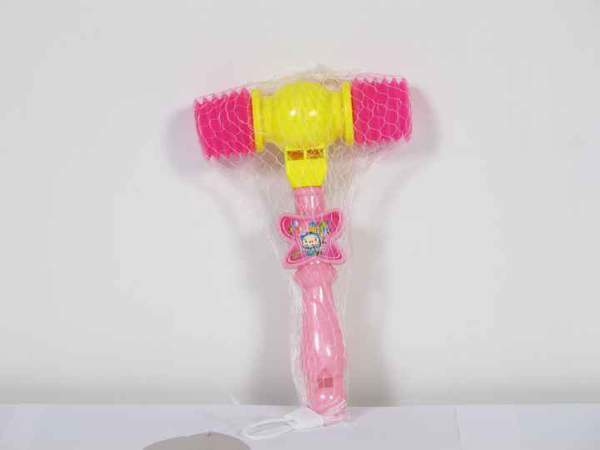 Молоточок 010 (360шт) пискавка, 3 кольори, в сітці, 20-12-4см (шт.)