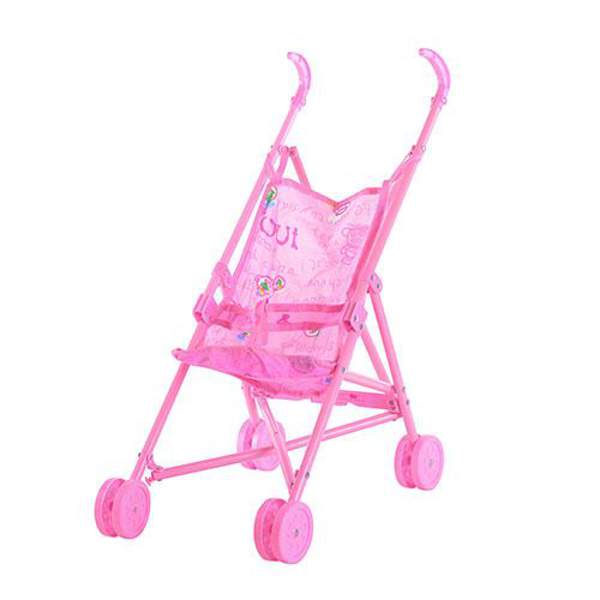 Коляска 0881 (36шт) для ляльки, пластик, складається, 66,5-49-24см, у кульку, 66-12-7см (шт.)