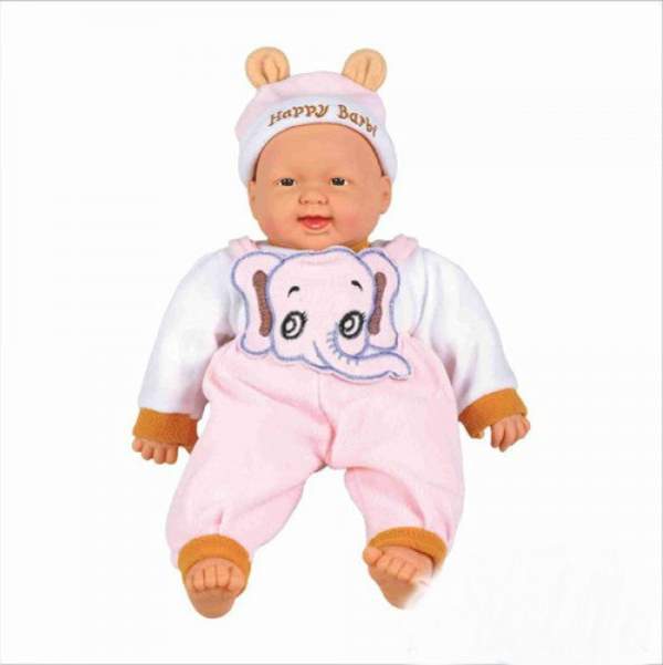 Пупс 202 A (24шт) сміхотун, м'якотілий, 53см, звук(рус), 3 види, на бат-ці, у кульку, 50-27-13см (шт.)