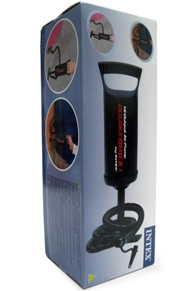 Насос 68612 (12шт) ручний, маленький, 29 см, шланг з трьома насадками, в кор-ці (шт.)