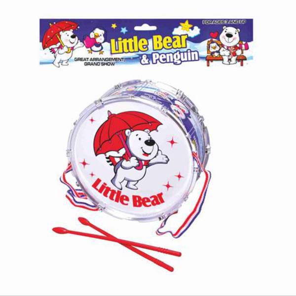 Барабан 1091 (72шт) 21см, 2 палички, в кульку, 26-29-10см (шт.)