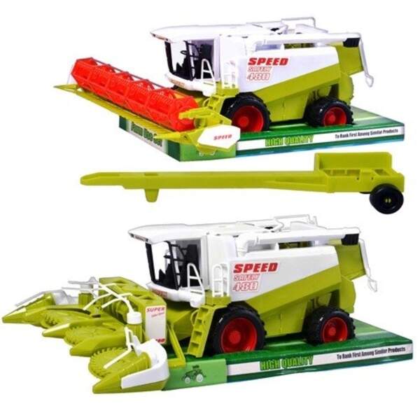 Комбайн 84-8589 (24шт) інер-й, рухомий. деталі, 2 види, у слюді, 26,5-13-17см (шт.)