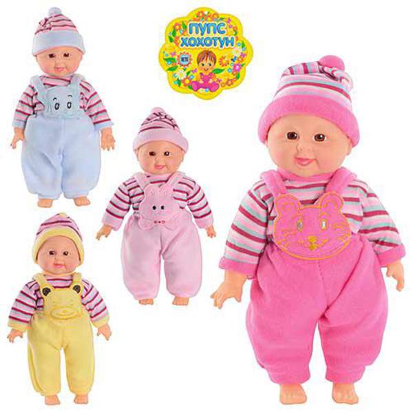 Лялька X 1428-1 (100шт) регітун, м'якотіла, 4 види одягу, в кульку, 35-11-8см (шт.)