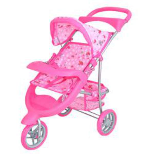 Коляска 9614 (4шт) залізна, триколісна, прогулянкова, кошик, (шт.)