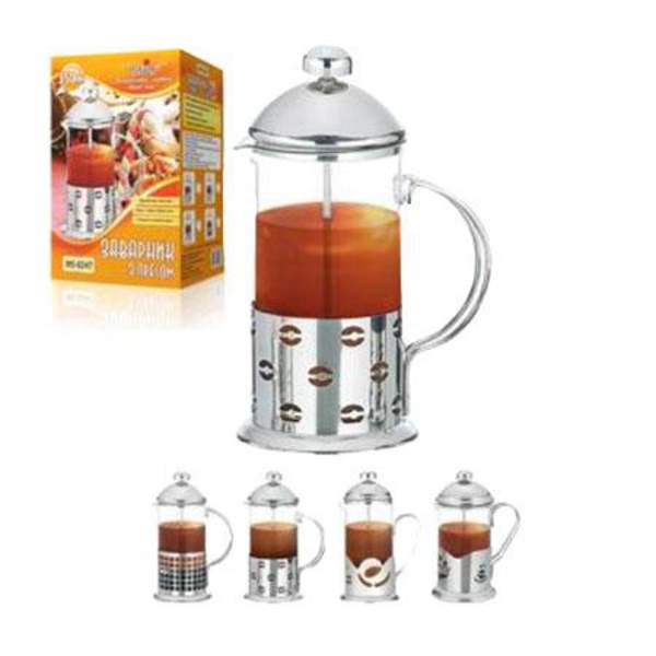 ЗАВАРНИК-ПРЕС 350мл MS-0247 (0274) (30шт) (шт.)