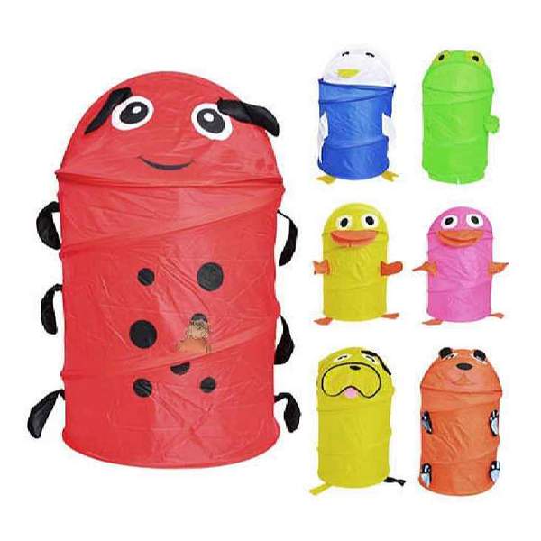 Кошик для іграшок M 0282 (50шт) тварина, д.42см, вис51/70см, дах-липуч, мікс вигляд, у кульку, 45-45 (шт.)