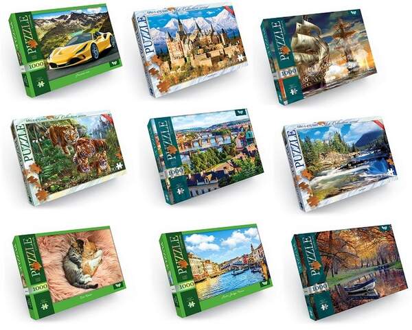 Пазли 1000 ел. (10) "ДАНКОТОЙС" (шт.)