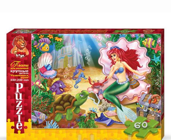 Пазли 60 ел. максі с.9 (16) Mx60-09-01,02,03,04...16 (шт.)