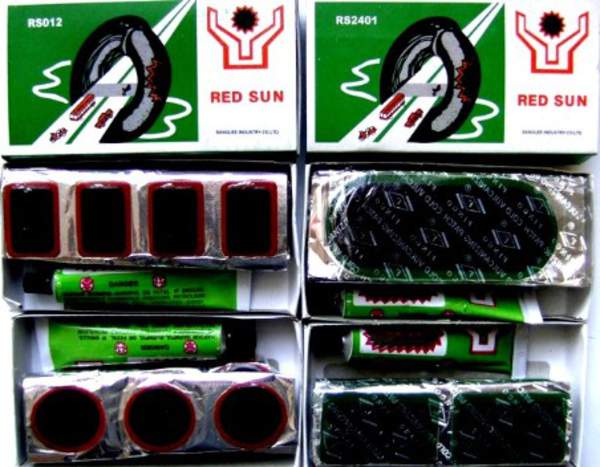 Клей із латками "red sun" 3601, (10шт в уп.) арт.740 (шт.)