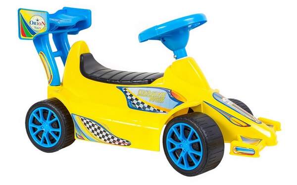 Машина для катання СУПЕР КАР (СУПЕР СПОРТ) лимонна 894 (шт.)