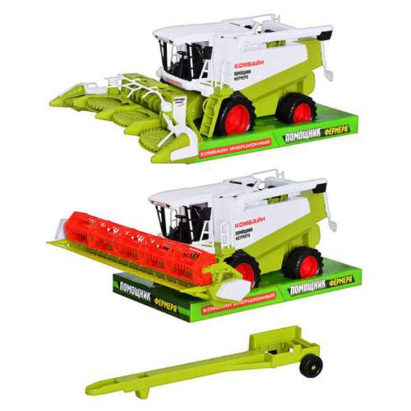 Комбайн M 1108 U/R (24шт) інер-й, рухомий. деталі, 2 види, у слюді, 26,5-13-17см (шт.)