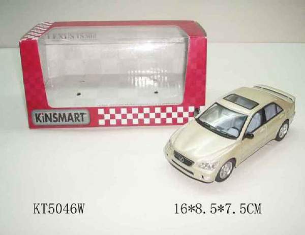 Модель легкова LEXUS IS300 5'' KT5046W метал.інерц.відкр.дв.4кол.кор./96/ (шт.)