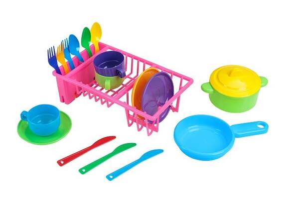 Посуд № 9 Юна господарочка" №9 (19-ел) арт 048/9,Набір дитячий, Бамсик (шт.)