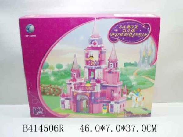 Конструктор SLUBAN M38-B0152 (8шт) замок принцеси, фігурки, 472 дет, в кор-ці, 52-38-8см (шт.)