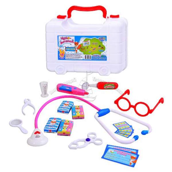 Лікар M 0463 AB U/R (72шт)18 предметів, 2 види, у валізі, 19-15-7см (шт.)