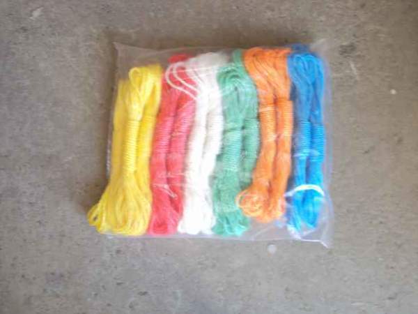 Мотузка для білизни діам.2.5мм (Сад) довжина 7м (24шт/600) арт.29 (шт.)