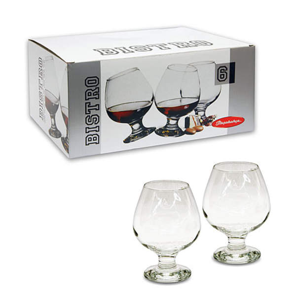 Бістро келих д/коньяку v-395мл (под.уп.) н-р6шт 44188 (шт.)