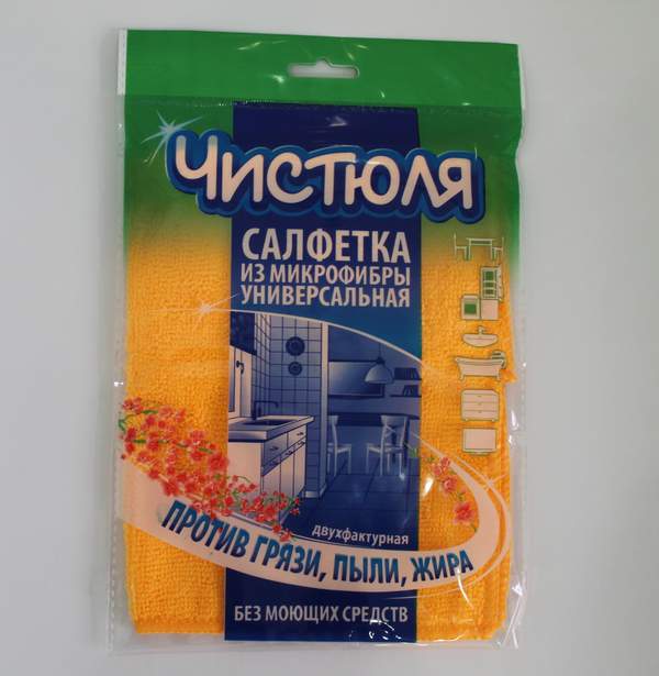 Серветка з мікрофібри "Бруду Пилу Жиру 30*30см" (шт.)