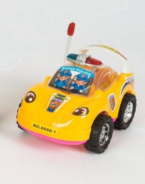 Машинка S 888-1 (360шт) заводна, світло, 3 кольори, 13-8,5-7см (шт.)