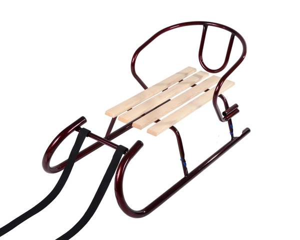 Санки Овен бордо + спинка (шт.)