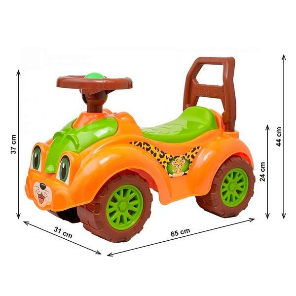 Іграшка "Автомобіль для прогулянок Технок" (оранжева) 3268 /3 шт (шт.)