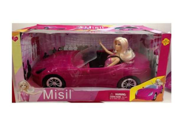 Лялька DEFA 8228 (6шт) у машинці, у кор-ці, 42,5-20-21см (шт.)