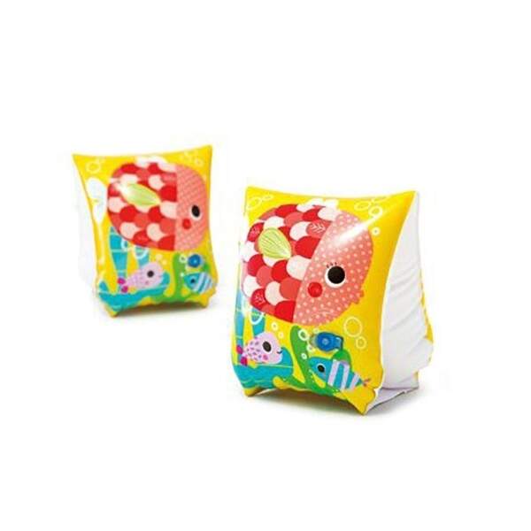 58652 Нарукавники для плавання (36шт) Тропічні друзі, 23-15см, 3-6років, в кор-ці, 13-19-2,5см (шт.)