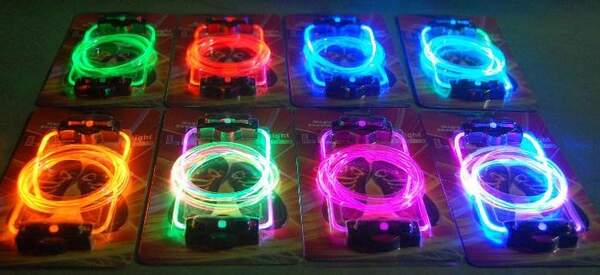 Шнурки, що світяться BT-LT-0035 5кол.лист 23*12,5 ш.к./100/ (шт.)