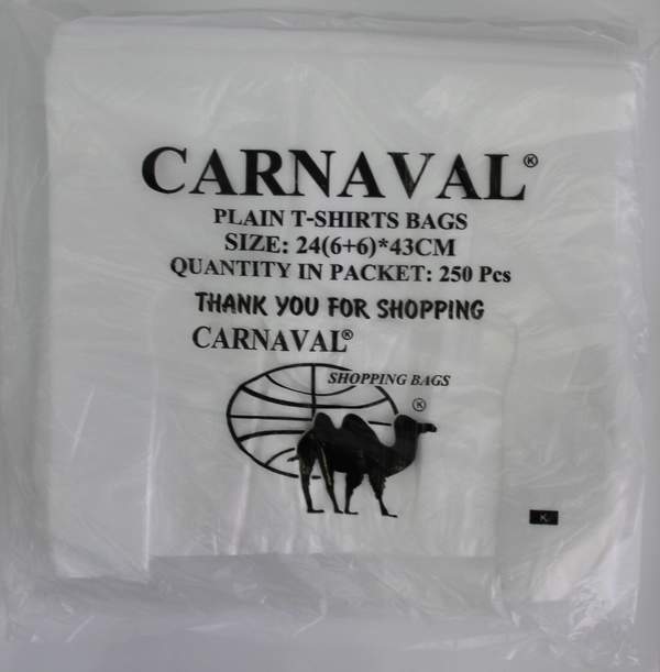 Пакети «Майка»24(2х6)43 КАРНАВАЛ (250шт/30шт) (шт.)