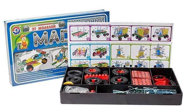 Конструктор металевий "Юний механік Технок" 2353/10 шт (шт.)